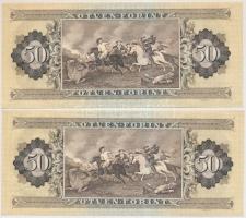 1983. 50Ft (2x) nyomdai papírráncokkal T:I