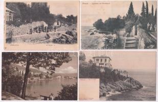 Abbazia - 5 db régi képeslap / 5 old postcards