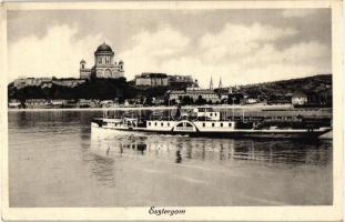 5 db RÉGI magyar városképes lap; Esztergom és egy Párkány / 5 old Hungarian town-view postcards; Esz...