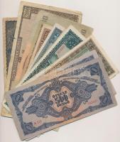 100db-os vegyes magyar és külföldi bankjegy tétel, forint, pengő és korona, valamint lengyel, német,...