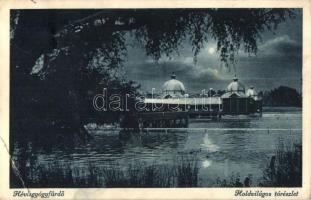 Hévízgyógyfürdő, holdvilágos tó (fa)