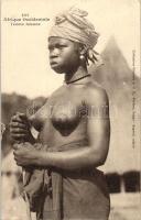 Afrique Occidentale 1344. Femme Soussou / African folklore, erotic, susu girl