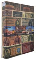 100db-os külföldi bankjegy gyűjtemény albumba rendezve, jobb darabokkal, benne Argentína 1897. 1P, N...