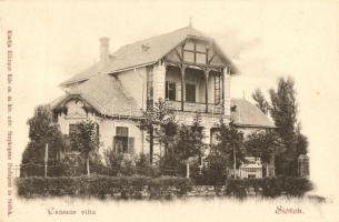 Siófok, Császár villa, kiadja Ellinger Ede