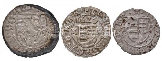 1482-1486. Denár Ag "I. Mátyás" (0,48g) + 1619K-B Denár Ag "II. Mátyás" (0,54g) ...