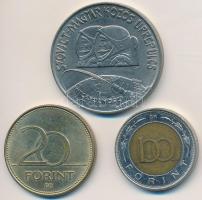 1980. 100Ft Ni "Szovjet-magyar közös űrrepülés" + 2002. 100Ft "Kossuth" + 2003. ...