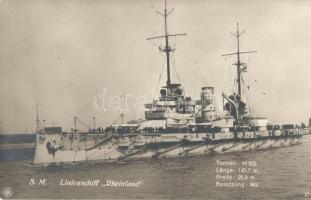 SM Linienschiff Rheinland / German navy