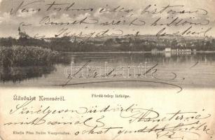 Balatonkenese, Fürdőtelep; Pósa Endre kiadása (EK)