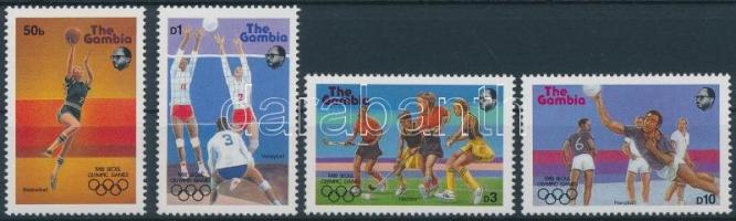 1987 Nyári Olimpia, Szöul sor Mi 706-709 + blokk 38