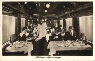 Mitropa - Speisewagen / dining car, advertisement, So. Stpl (EK)