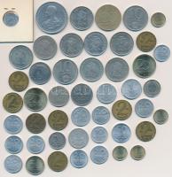 48db vegyes forint, fillér érme T:vegyes