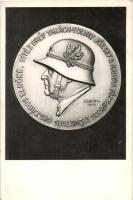 Vitéz Gróf Takách-Tolvay József a Magyar Tűzharcos Szövetség Országos Elnöke, plakett