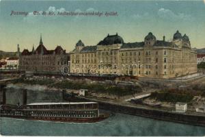 Pozsony, Cs. és kir. Hadtestparancsnoksági épület / Army Headquarters