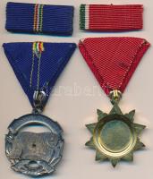 ~1960-1970. "A Haza Szolgálatáért" ezüst fokozat, ezüstözött és zománcozott fém kitüntetés...