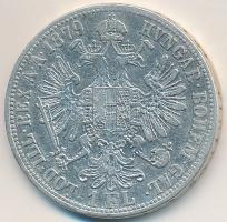 Ausztria 1879. 1Fl Ag "Ferenc József" T:2,2-
Austria 1879. 1 Florin Ag "Franz Joseph...