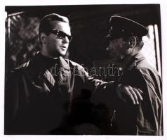 Latinovits Zoltán(1931-1976) és Bánhidi László(1906-1984) egy film jelenetében, 25x30 cm