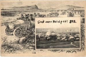 K.u.K. Kraftfahrtruppe; Musterschutz Nr. 7010-2. / WWI K.u.K. military, automobile troops (b)