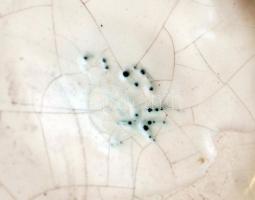 Iparművészi Vállalatos Gorka váza, mázas kerámia, jelzett, hibátlan, m:15 cm