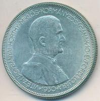 1930. 5P Ag "Horthy jobbra" T:2 
Adamo P8