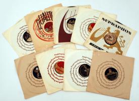 9 db eredeti 78-as fordulatszámú bakelitlemez