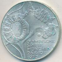 NSZK 1972D 10M Ag "Olimpia-München / Stadion" T:2
FRG 1972D 10 Mark Ag "Olymics Muni...