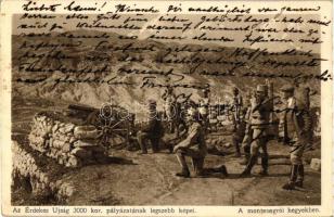 Az Érdekes Újság pályázatának legszebb képei: A montenegrói hegyekben / WWI Hungarian military; In the Montenegrin mountains (EK)
