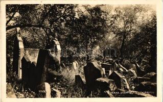 Praha, Prag; Stary zidovsky hrbitov / Old Jewish Cemetery