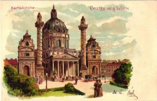 Vienna, Wien I. Karlskirche / church s: Geiger R.