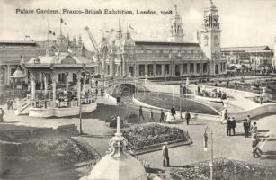 1908 London, Franco-British Exhibition, Palace Gardens