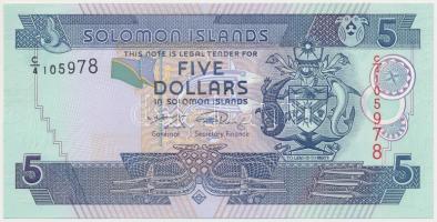 Salamon-szigetek 2008. 5 Dollars T:I Solomon Islands 2008. 5 Dollars C:UNC