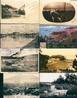 JAPAN 430 db régi képeslap sok érdekességgel / 430 vintage postcards, interesting lot