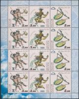 Sign of the zodiac 5 diff minisheet set Csillagjegyek kisív sor (5 klf)