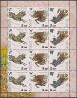 Sign of the zodiac 5 diff minisheet set Csillagjegyek kisív sor (5 klf)