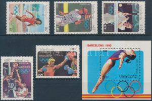 Nyári olimpia sor + blokk, Summer Olympics set + block