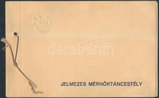 1942 Meghívó a Hungária Magyar Technikusok Egyesülete IV. Béla csoportjának jelmezes táncestélyére