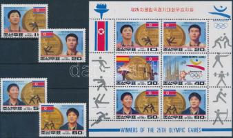 Nyári olimpia sor és kisív Summer Olympics set + minisheet