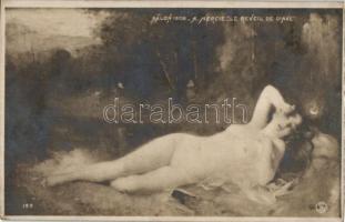 35 db RÉGI motívumlap lithokkal, vegyes minőség; virágok, gyerekek, művész, erotika / 35 old motive ...