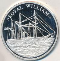 Németország DN "Az óceán meghódítása / Royal William" Ag emlékérem (19.97/0.999/40mm) T:PP...