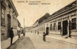 Szászváros, Sörház utca, Weisz Dezső kiadása / Beer-house street (r)