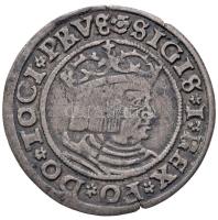 Királyi Poroszország 1530. 1Gr Ag "I. Zsigmond" Torun (1.62g) T:2- ph. Royal Prussia 1530. 1 Groschen Ag "Sigismund I" Torun (1.62g) C:VF edge error Kopicki 3084.