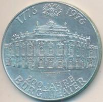 Ausztria 1976. 100Sch Ag "200 éves a Várszínház" T:2  Austria 1976. 100 Schilling Ag "200th anniversary of the Burgtheater" C:XF