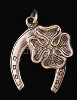 Ezüst medál szerencsepatkó, Ag., 2gr., jelzett/ 
Silver pendant luck horseshoe, Ag. 2gr.,marked