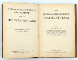 A magyar Szent Korona országainak 1928. évi helységnévtára. Szerk.: Várady Károly. 1. rész: Csonkama...