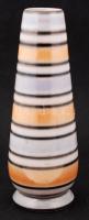 Iparművészeti vállalatos kerámia váza, hibátlan, jelzett, m: 30 cm