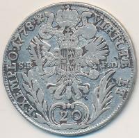 1778B/S.K.-P.D. 20kr Ag "II. József" T:3
Unger III.: 1306.b