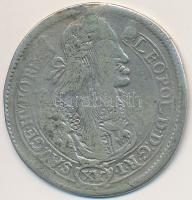 1662KB XVkr Ag "I. Lipót" Körmöcbánya (6.01g) T:3 Huszár: 1422., Unger II.: 1058.