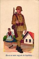 Re-ce-ce nem vagyok én kapitány / WWII Hungarian military, folklore (EK)