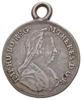 Habsburg Birodalom 1767. "Mária Terézia himlőből való felgyógyulására" Ag zseton füllel. "M.THERES.D.G.R.-IMP.HU.BO.REG. / DEO CONSERVATORI AUGUSTAE -  OB REDDITAM PATRIAE MATREM 22 IVLII 1767" Szign.: Anton Franz Wideman (Br.: 2.16g/21mm) T:3 Habsburg Monarchy 1767. "Commemorating the Recovering from pock of Maria Theresia " Ag jeton. Sign.: Anton Franz Wideman (Br.: 2.16g/21mm) C:F Montenuovo 1979.