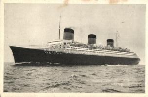 SS Normandie; Ligne Le Havre-Southampton-New York (fl)