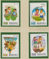 1992 5 klf sor alkalmi tokban (1 értéken sarokhiba / missing corner on 1 stamp)